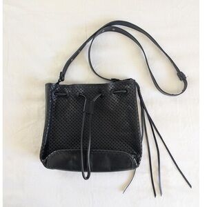 Rebecca Minkoff Black Drawstring Crossbody Bag